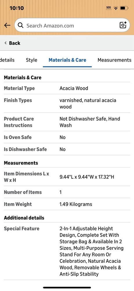 3 Tier Cupcake Holder With Adjustable Shelves