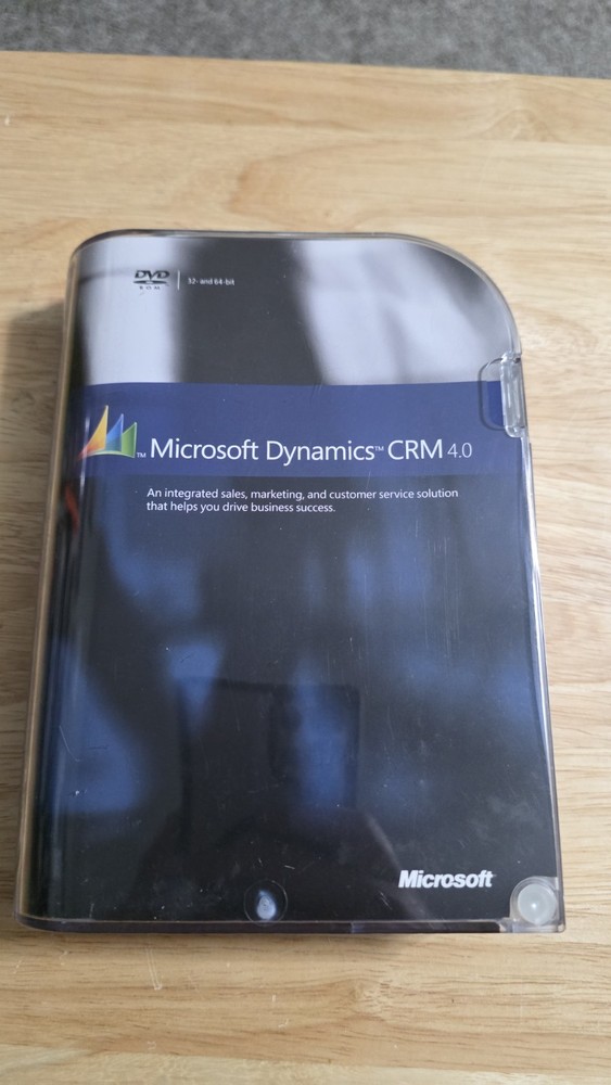 Microsoft Dynamics CRM 4.0 English Disk Kit (Tested)