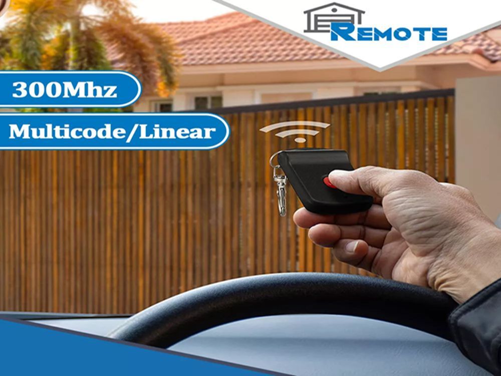 1/4 Garage Remote Lot For Linear Multi Code Garage Opener Remote Switch 300 Mhz