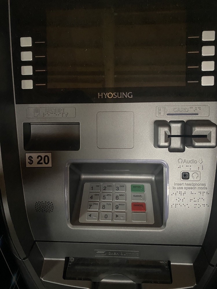ATM machine Hyosung