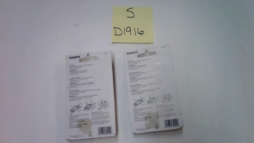 PROSOURCE SASH LOCK WHITE FINISH (LOT OF 2)