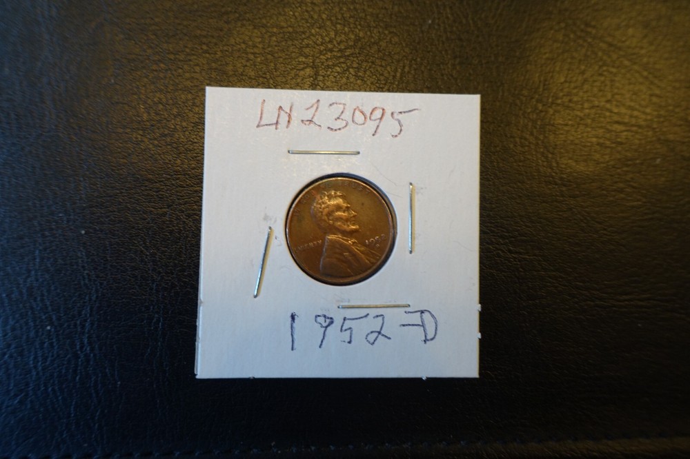 1952-D 1 cent Lincoln  Penny