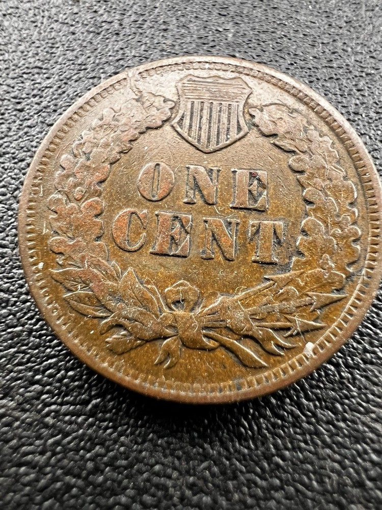 Indian Head One Cent Coin 1903 fine
