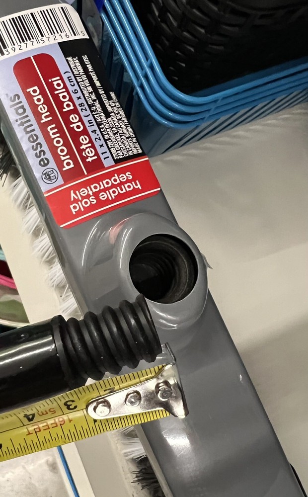 Angle Broom Head Replace Head Essentials