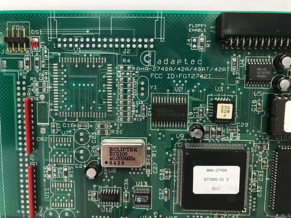 ADAPTEC AHA-2740A EISA SCSI CONTROLLER ADAPTER WITH WARRANTY