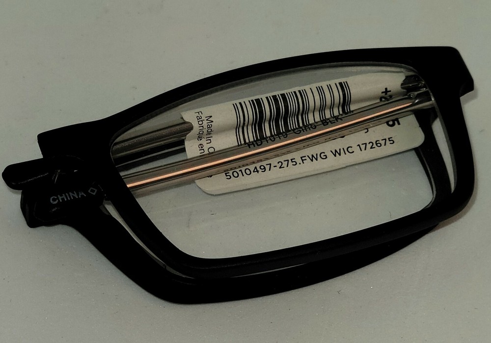 Foster Grant Gino Classic Folding Foldable Bridge Rectangle Reading Glasses