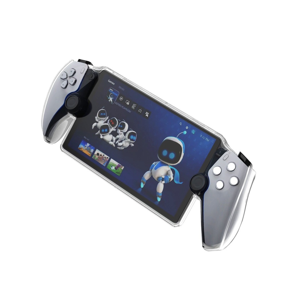 For Sony Portal Protective Case TPU Transparent Gaming Console Case