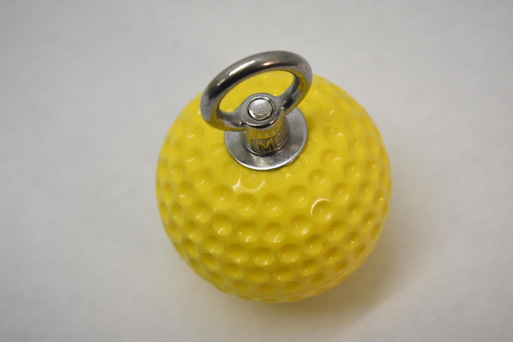 2 Raindrops Grip Trainer Yellow Weighted Ball for Versatile Pullup & Workouts
