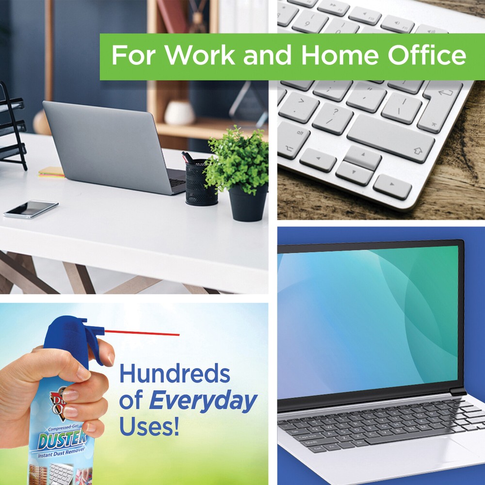 DUST-OFF RET10522 Compressed Gas Duster (2 Pack)