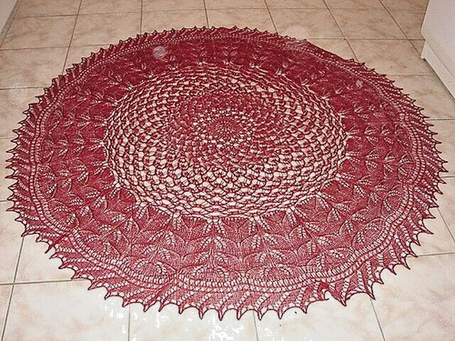 Goddess Knits "Desert Sun" Shawl
