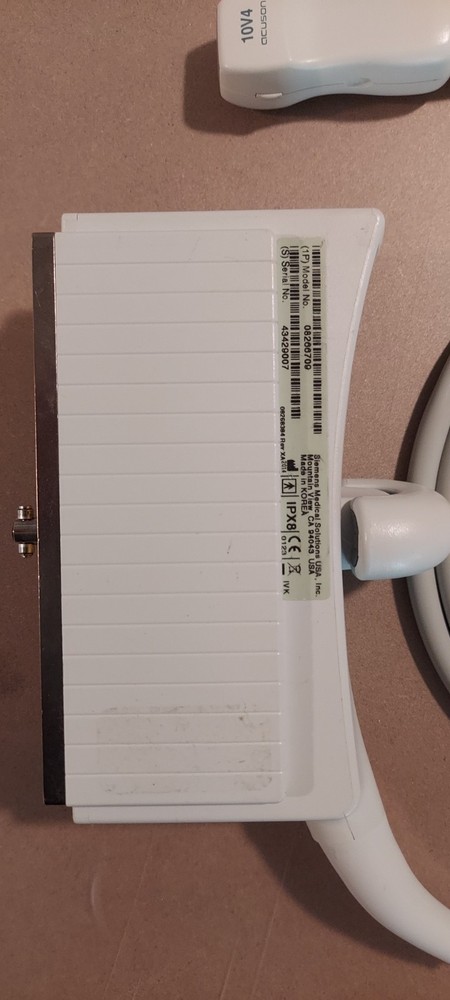 Acuson 10V4 Vector Array Ultrasound Transducer ** Not Tested **