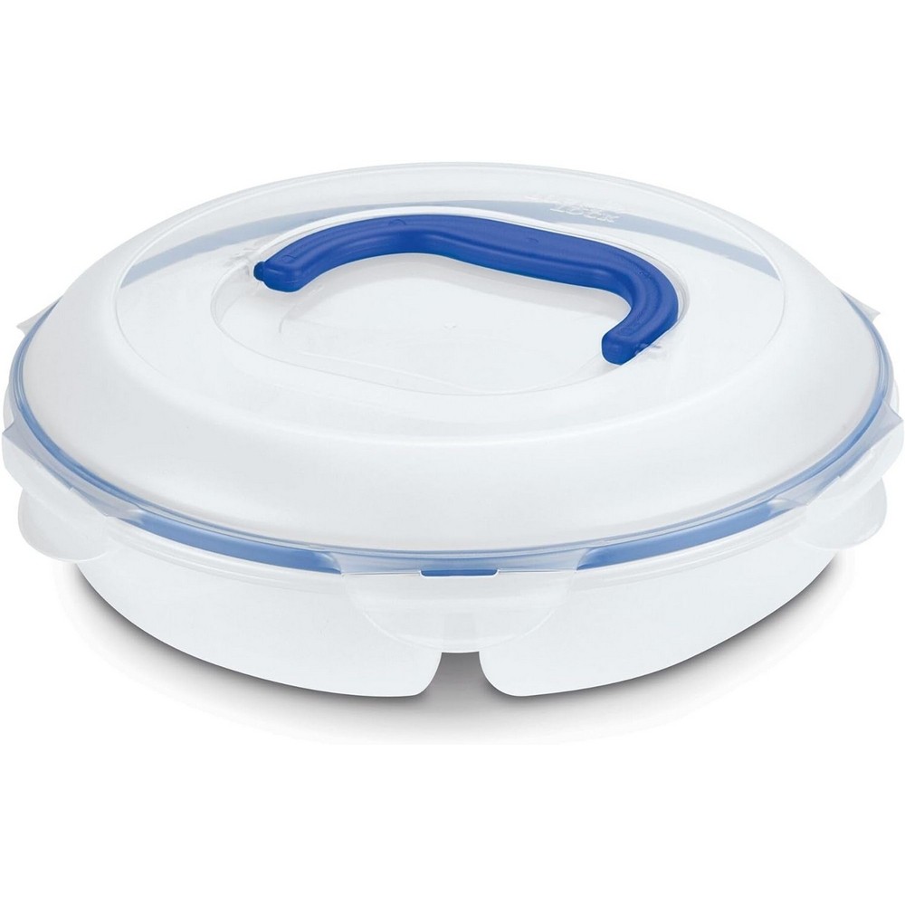 Lock & Lock Chip n Dip Round Divider 2.3L
