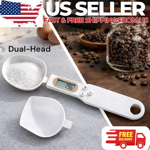 Digital Spoon Scale Food Kitchen Scale Portable for Coffee Baking