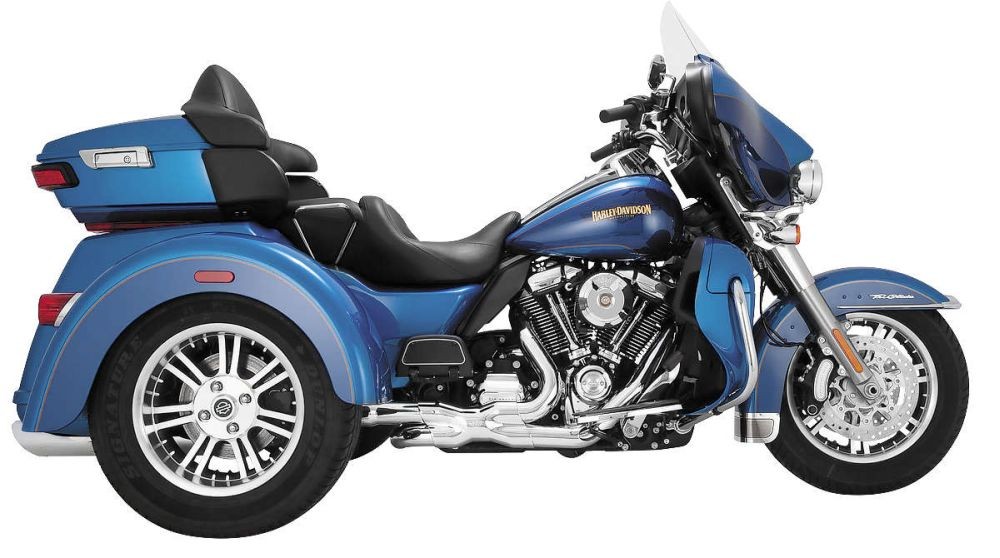 Tri Glide Adaptor For Harley-Davidson FLHTCUTG, FLRT 2017-2020 Chrome 16784