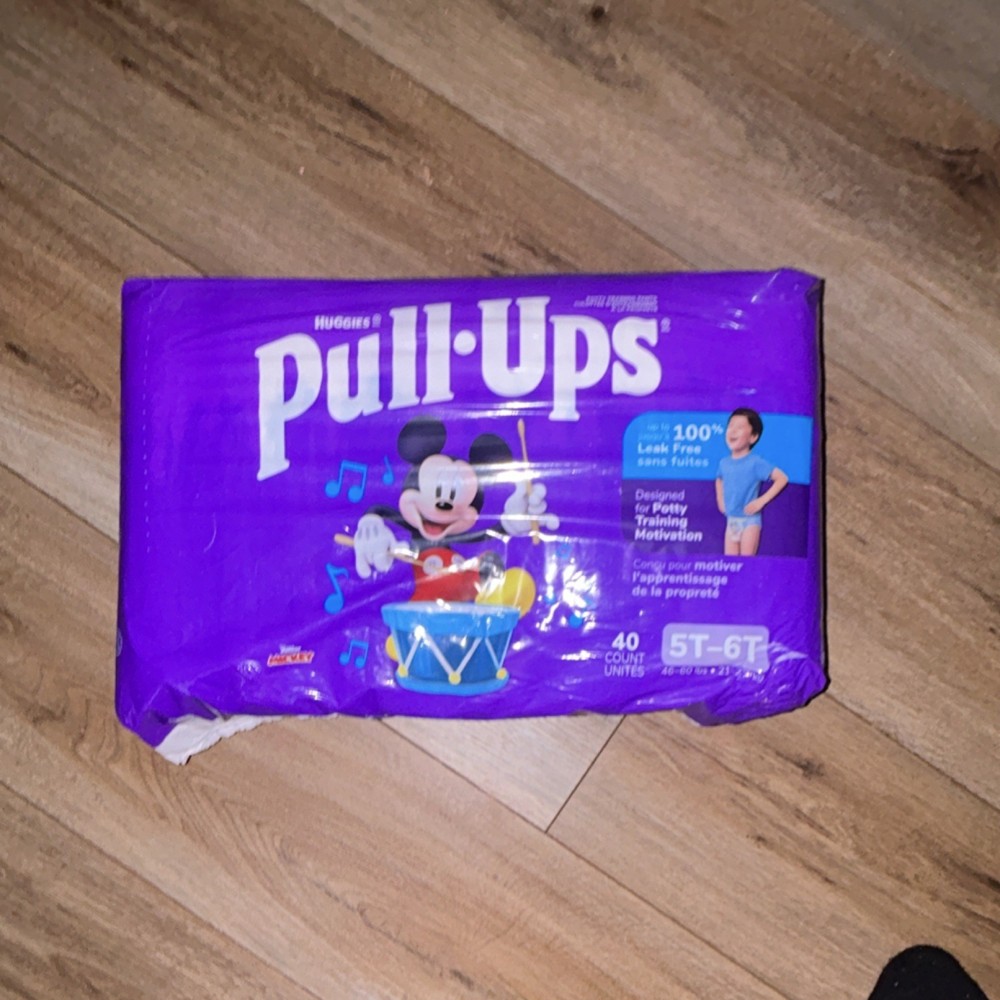 Pull-Ups Training Pants 5T-6T 40 Count for 46-60 lbs