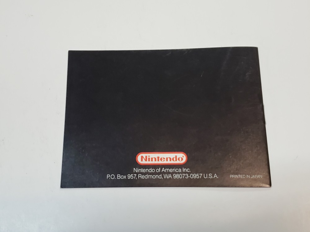 Solar Striker Original Authentic Nintendo Game Boy Box & Manual *