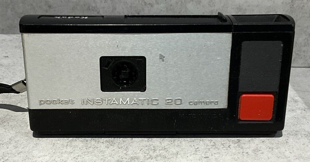 Kodak Pocket Instamatic 20 Camera 110 Film Camera Untested