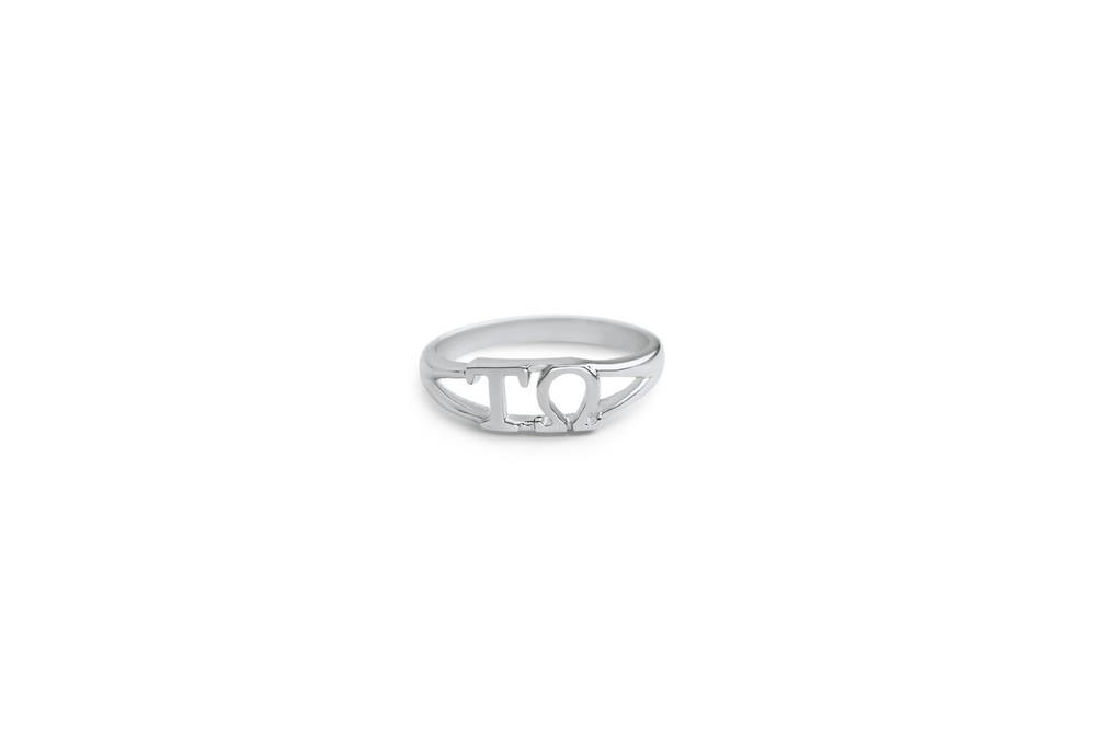 Tau Omega Sterling Silver Ring NEW!!!