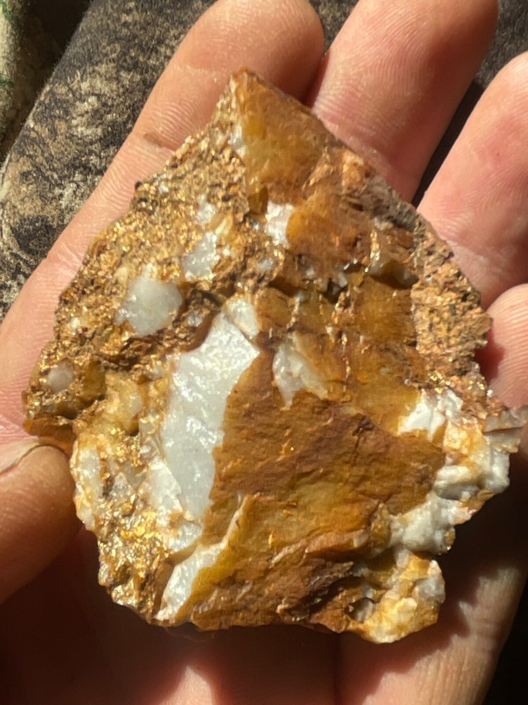 very special electrum gold silver ore quartz