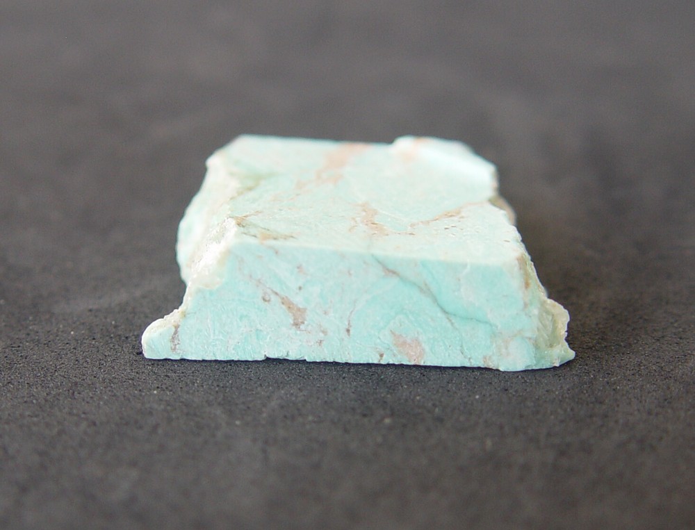 Turquoise stabilized Lapidary Slab 1236