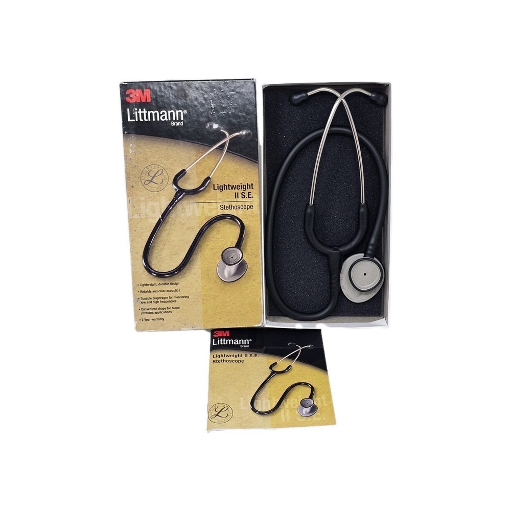 3M Littmann Lightweight Stethoscope Black
