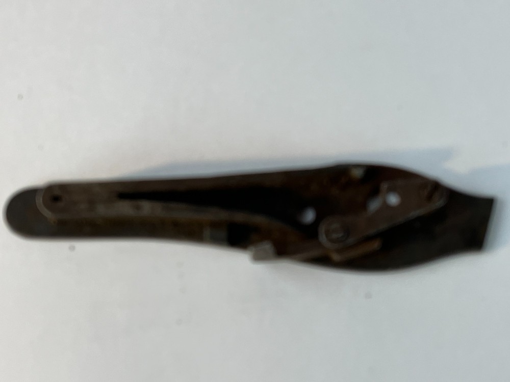 Antique Side Lock Assembly Main Spring Action Percussion rifle Rand Contract
