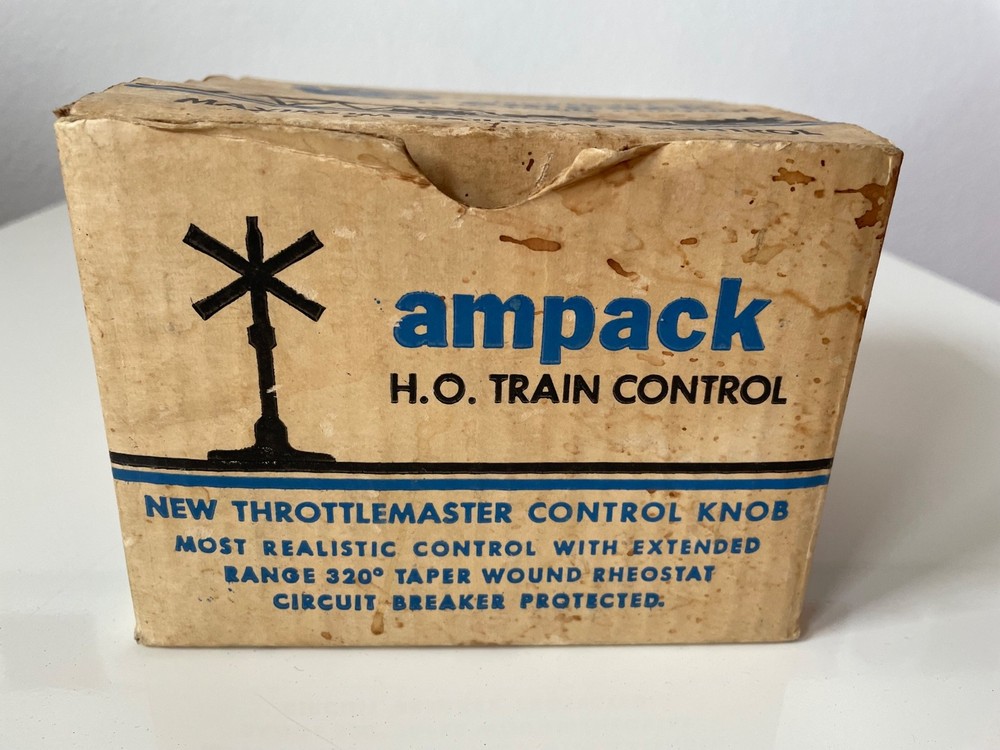 Ampack HO Train Control Vintage 1960s Model 401 Not Working