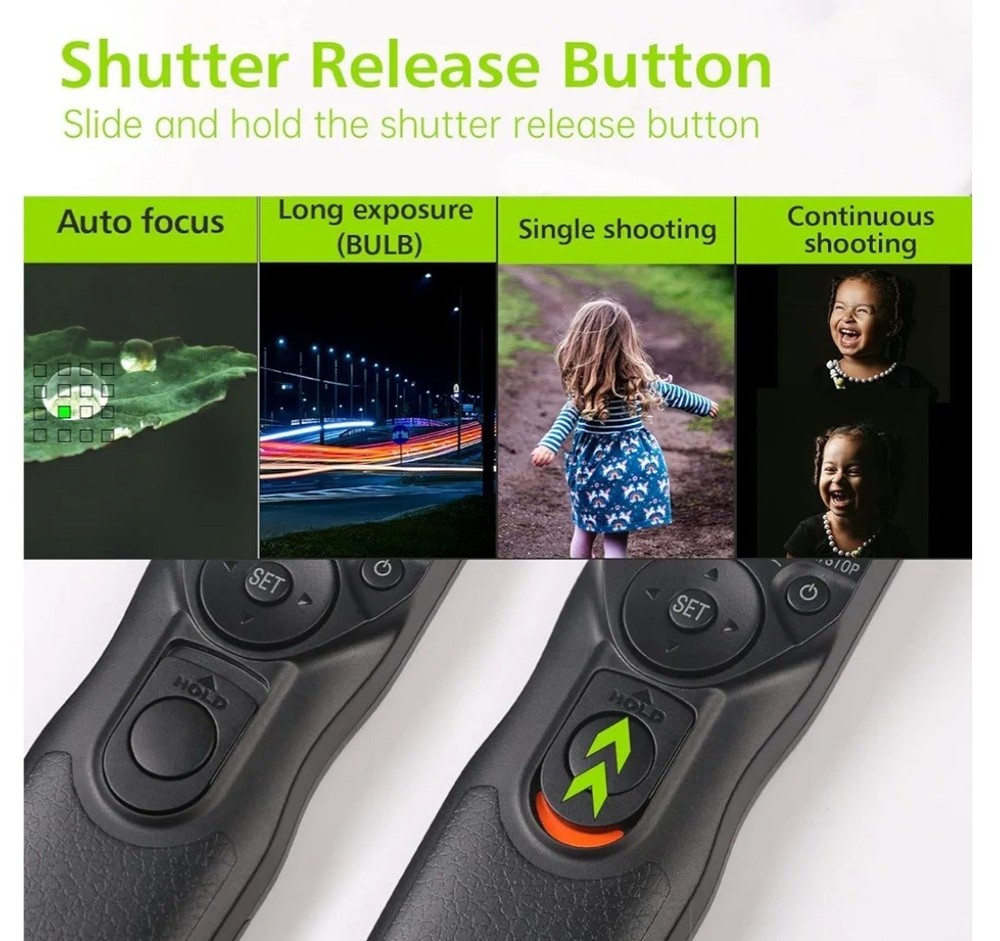 Hanpusen TR-90 Remote Switch With Digital Timer For Camera Shutter Use Open Box