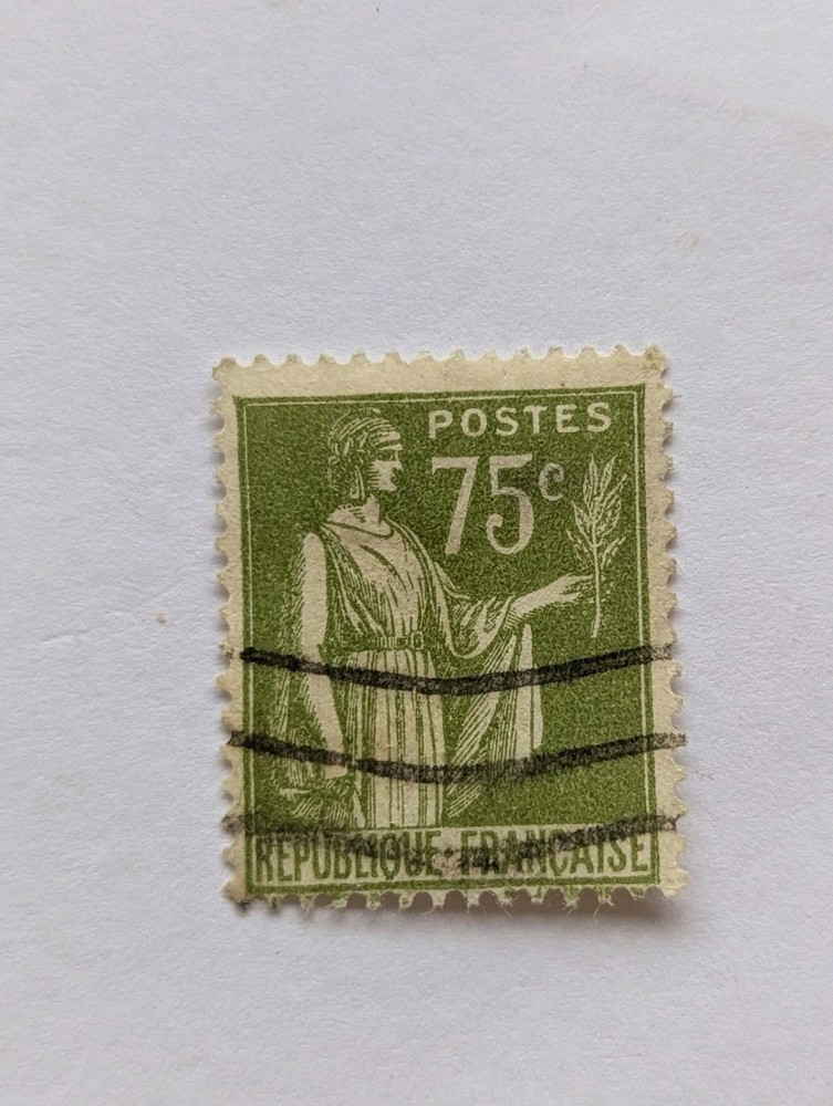 French stamps 6 Values. 48F