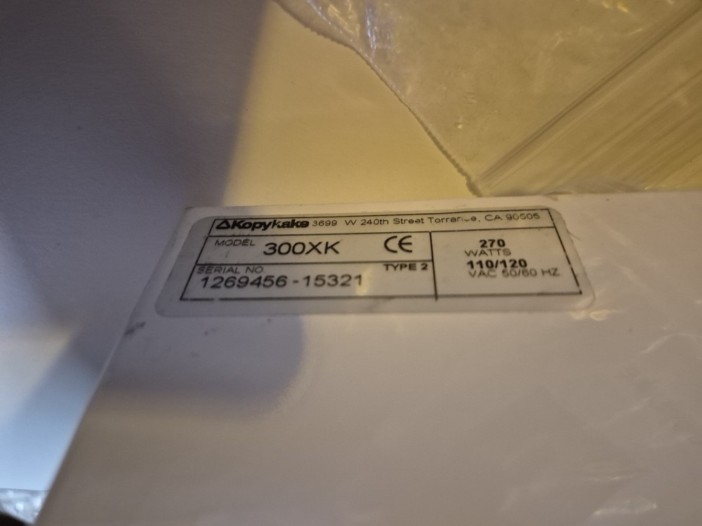 Kopykake Model 300XK Projector with Stand White