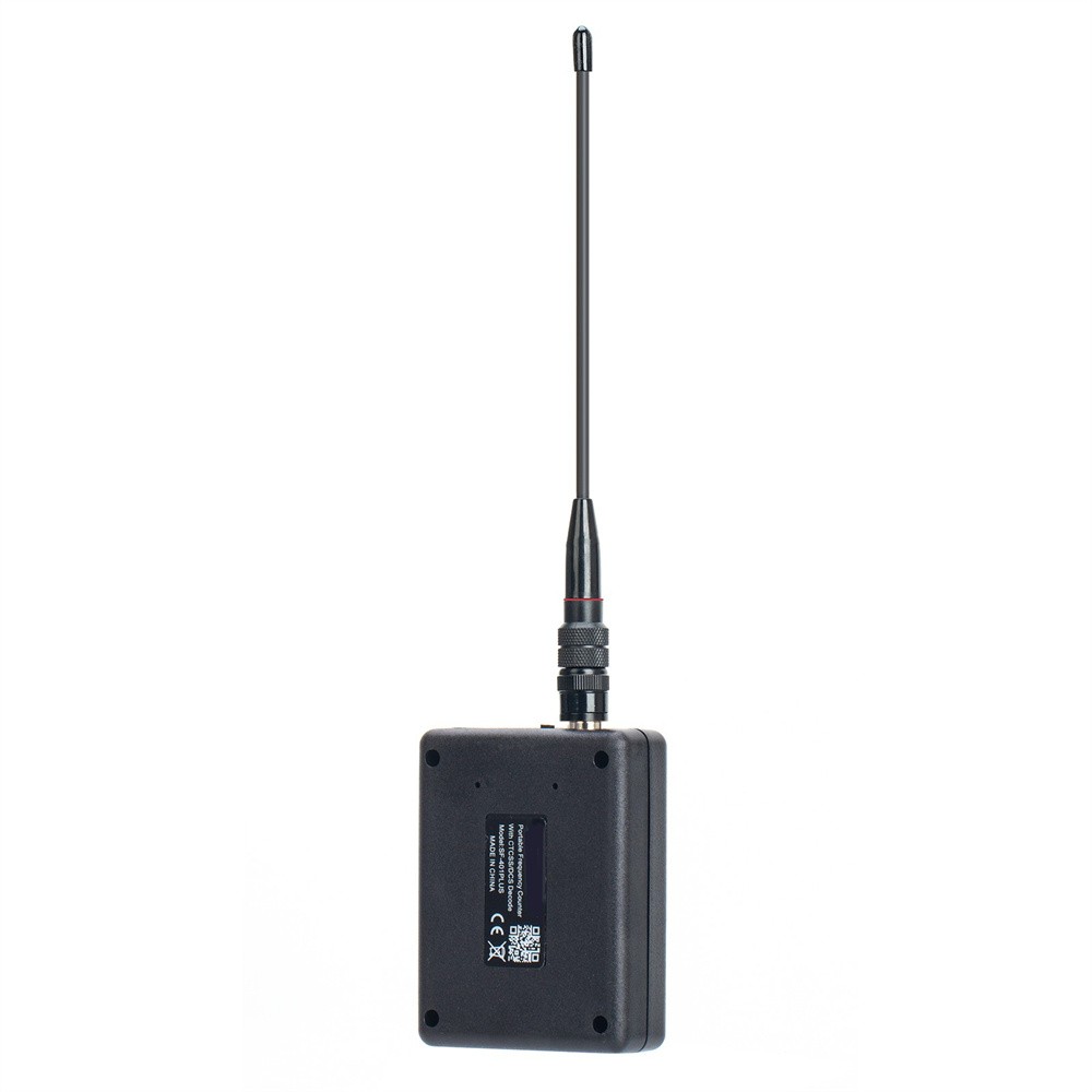 Portable Frequency Counter Meter 27MHz-3GHz with CTCSS/DCS Decoder For DMR Radio