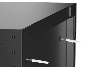 Garage Wall Storage Cabinet with Lock & Adjustable Shelves - Rust Resistant New