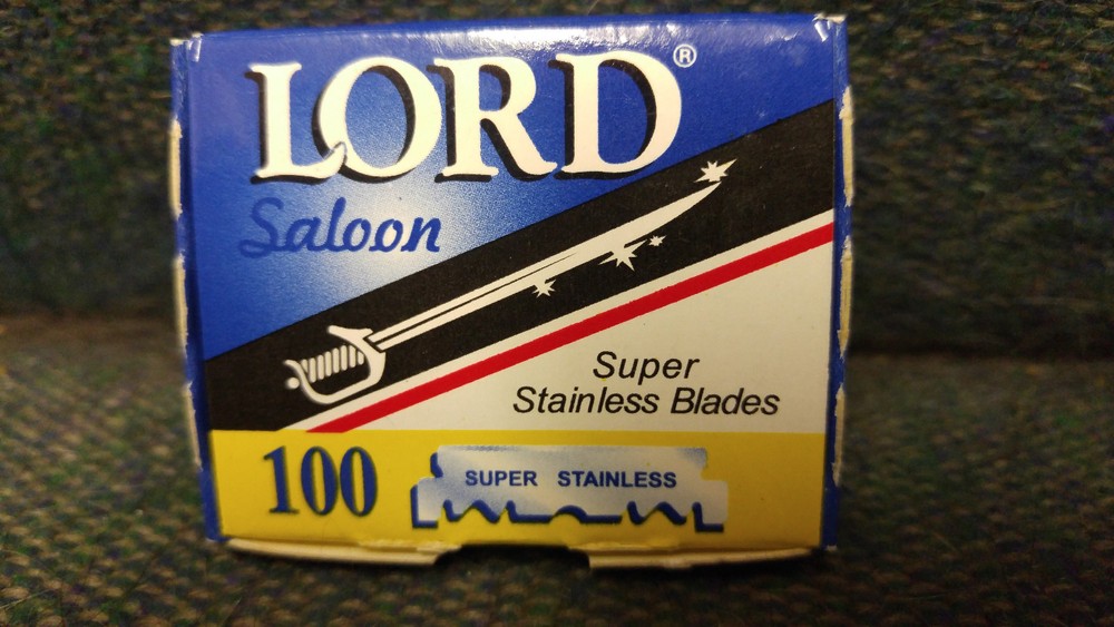 1000 Lord Super Stainless Single Edge Razor Blades (10 Boxes)