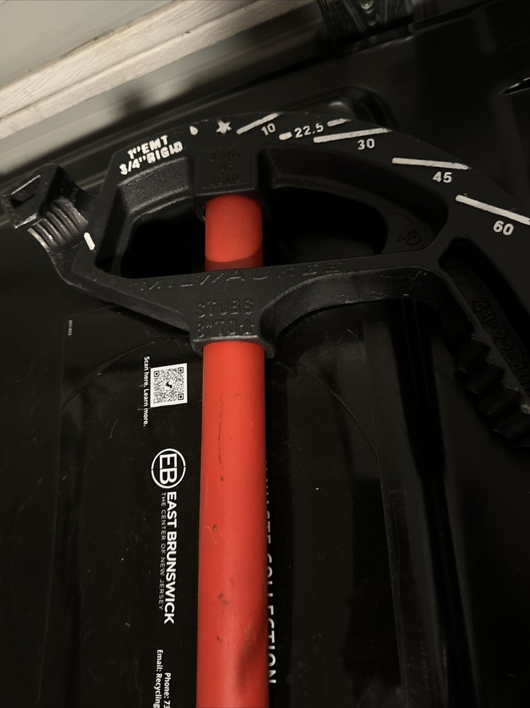Milwaukee 1 In. Iron Conduit Bender