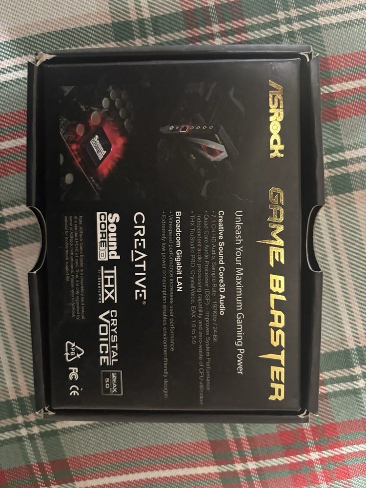 Asrock Game Blaster Sound Board