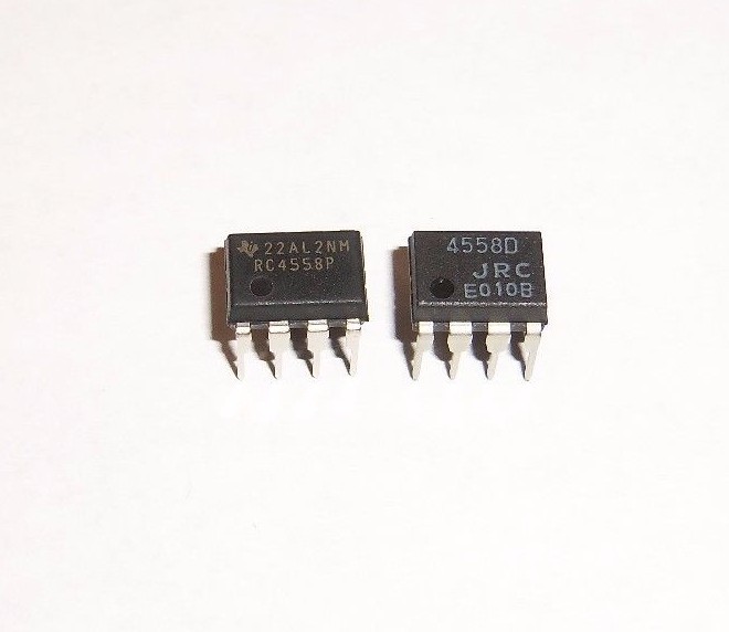JRC4558D + RC4558P + IC SOCKET * CLASSIC