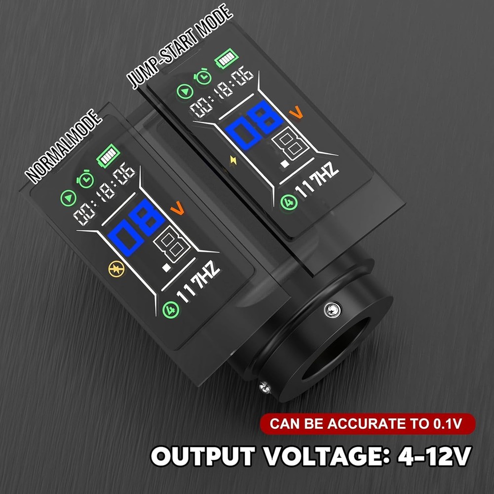 Wormhole Wireless Tattoo Kit w/ Dot Working Mode Power Supply Needles Inks