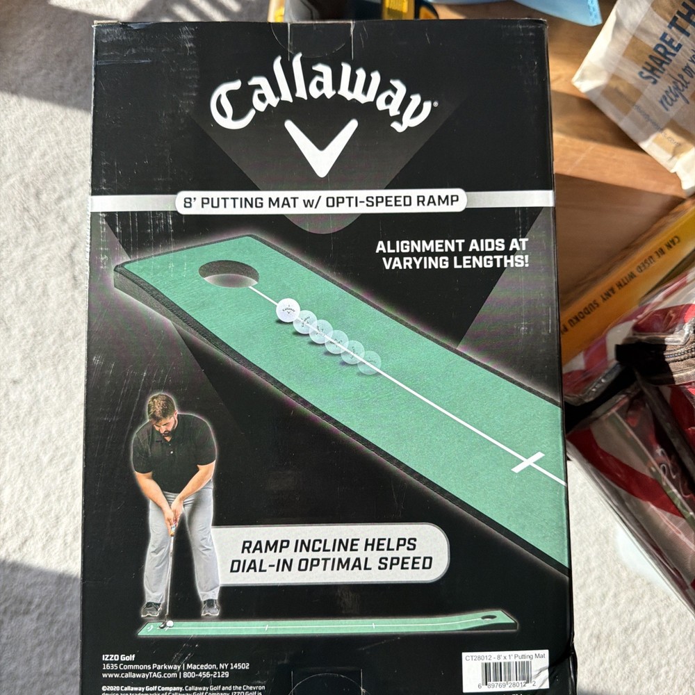 CALLAWAY 8' PUTTING GOLF MAT