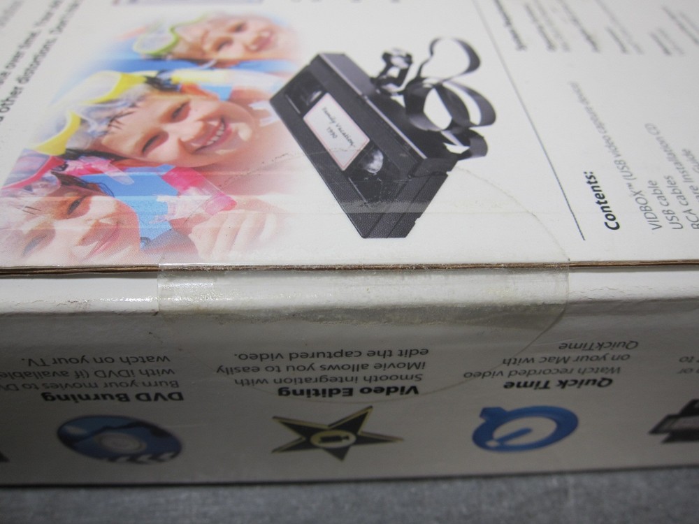 Honestech Vidbox For Mac Analog to Digital Video Conversion Solution NEW/SEALED