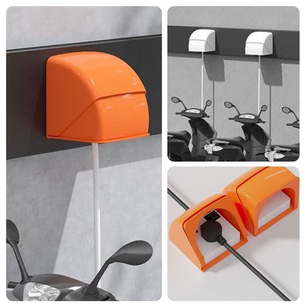 Convenient and Practical Outdoor Socket Waterproof Box with Rainproof Cover