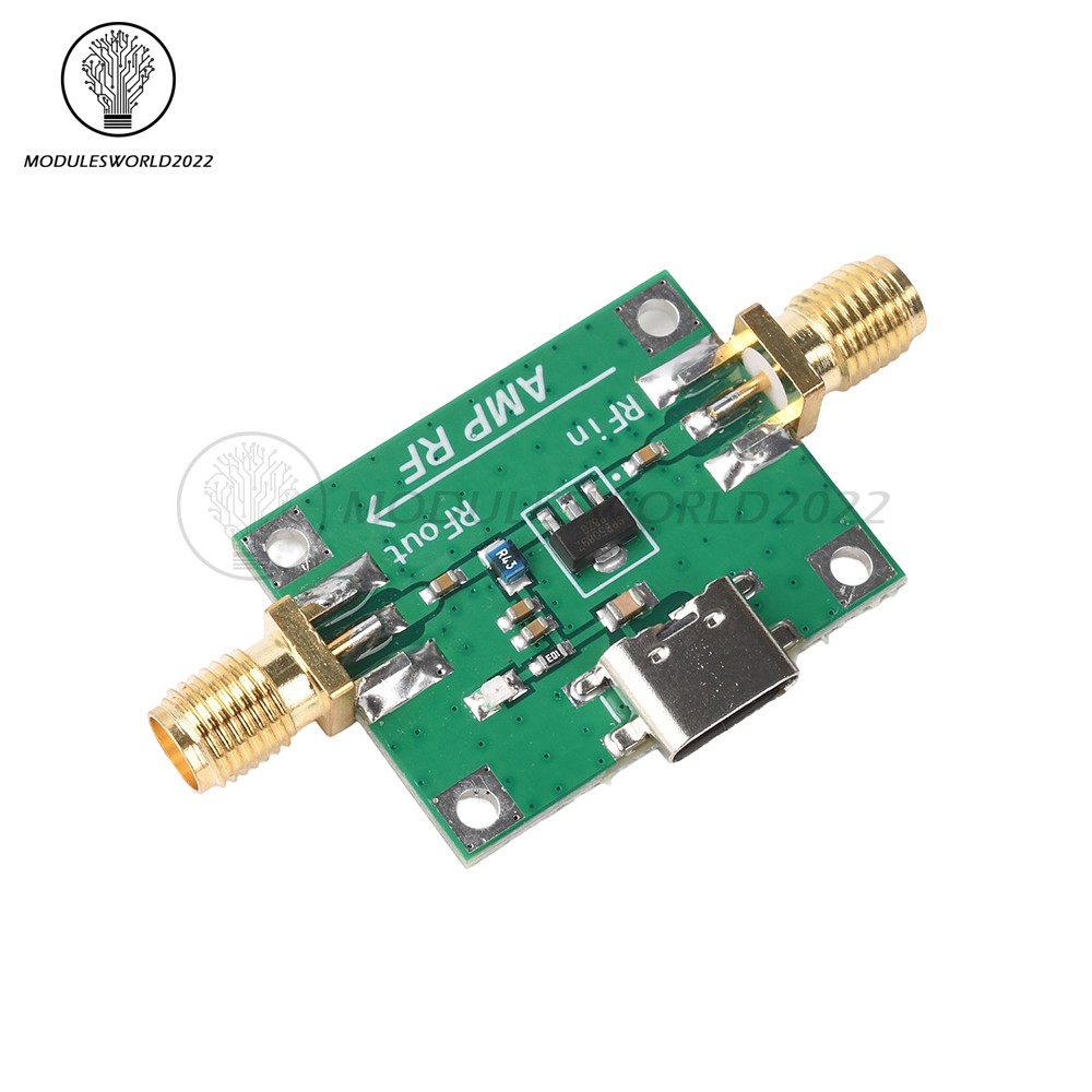 DC 5V SBB5089 Gain 20dB RF Module 5MHz~6GHz RF Power Amplifier Front-end module