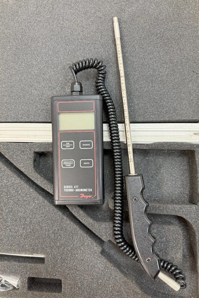 Dwyer Series 471 Thermo - Digital Anemometer