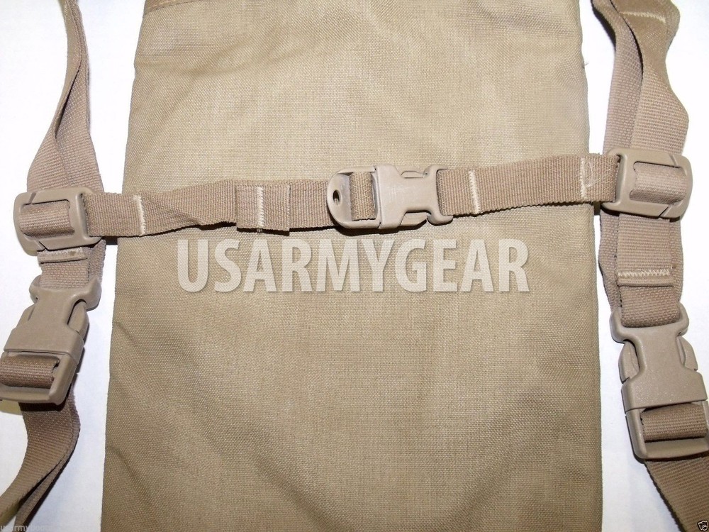 US.Army USMC Coyote Tan Hydramax Hydration System Carrier /Bladder 3 L Back Pack