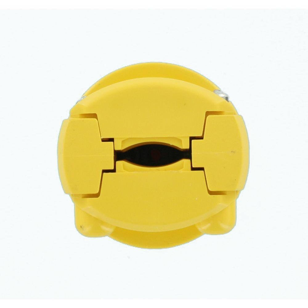 20 Amp 250-Volt Grounding Connector, Yellow 620CV