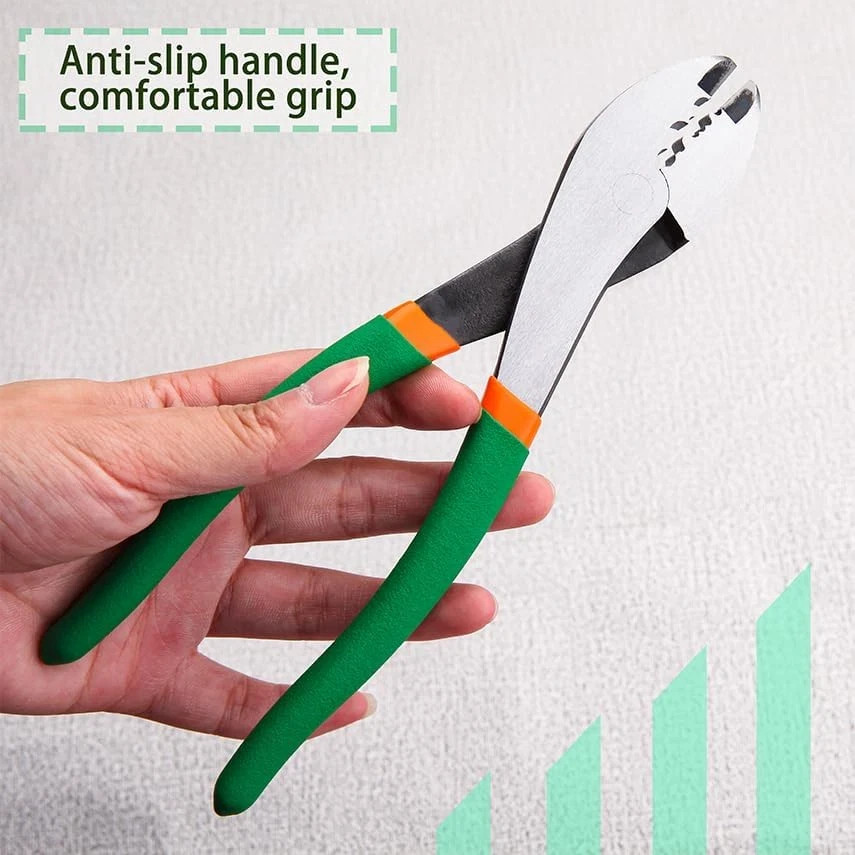 Electrician'S Terminal Crimp Pliers with Cutter Wire Crimping Tools Cable Wire E