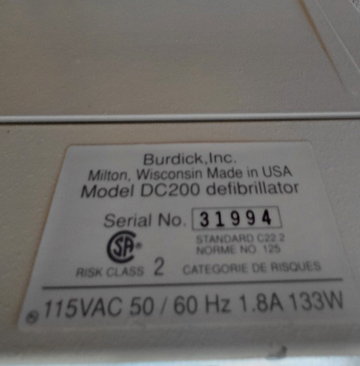 Burdick DC200 Unit Double Paddle