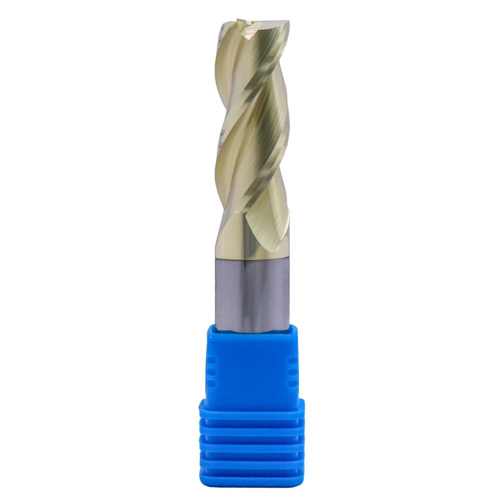 High Performance 1/2" Solid Carbide Square End Mill for Aluminum - ZrN Coated...