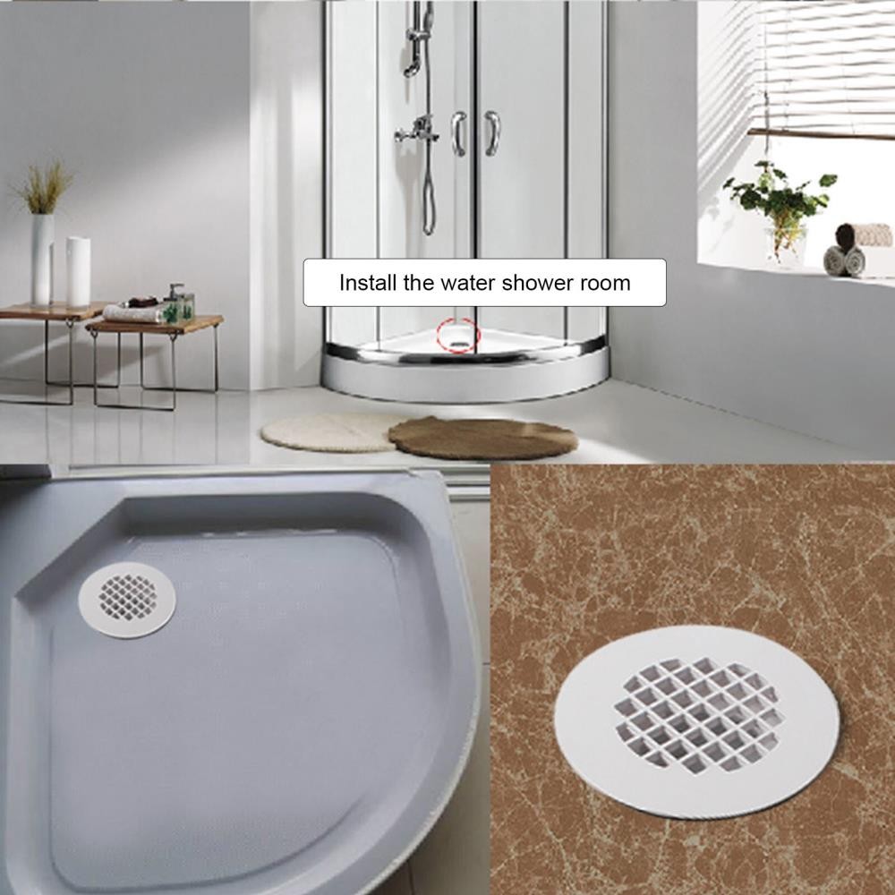 1.5 Inch Side-Outlet Drain Strainer for Low Profile Shower Base Efficient Draina