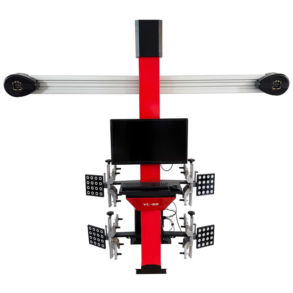 110V 3D Wheel Alignment Machine LED Intelligent Wheel Alignment Tester Passenger