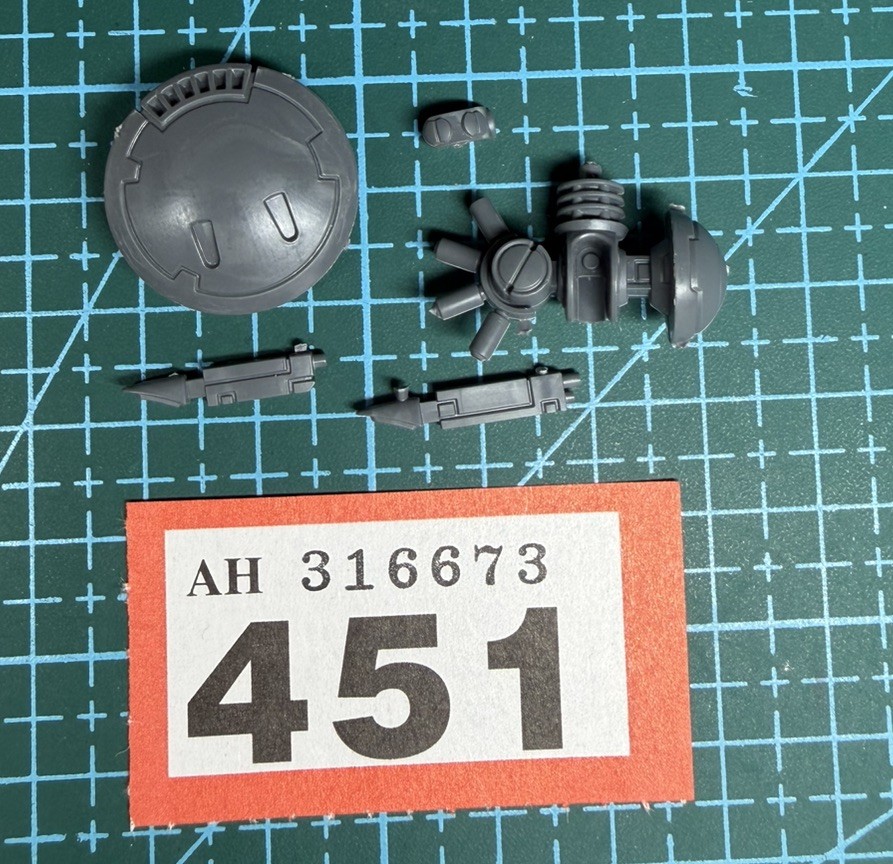 Tau Empire Pathfinder Pulse Accelerator Drone Complete Mini 40k Bit Fire Warrior